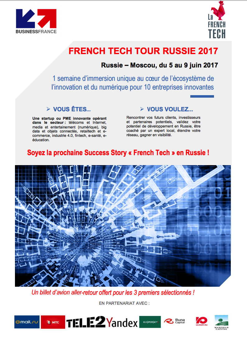 French Tech Tour en Russie au cœur de l’écosystème de l’innovation et du numérique.